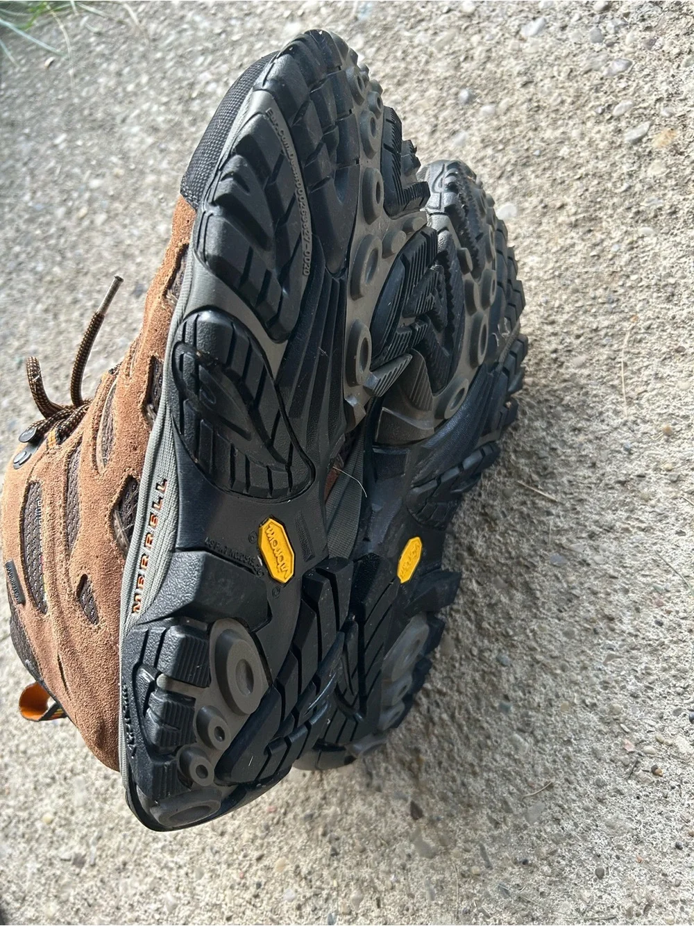 Merrell Brown Men's Hiking Boots - Waterproof Mid-Top Sz 11.5 M